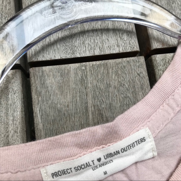 PROJECT SOCIAL T Peach & Black “Bad News” T Shirt - Picture 6 of 6